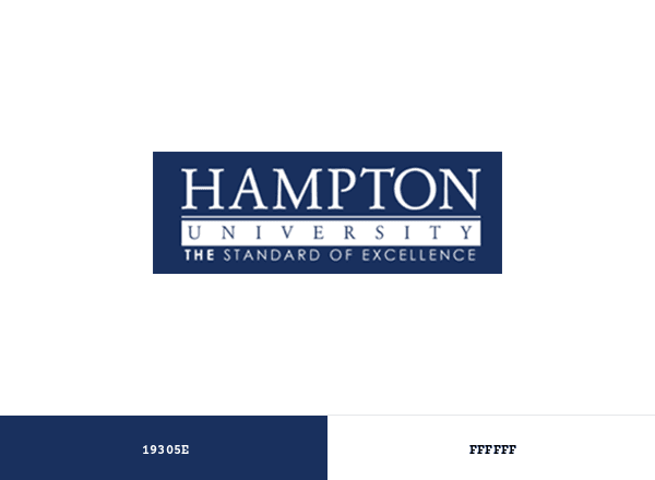 Hampton University brand color palette