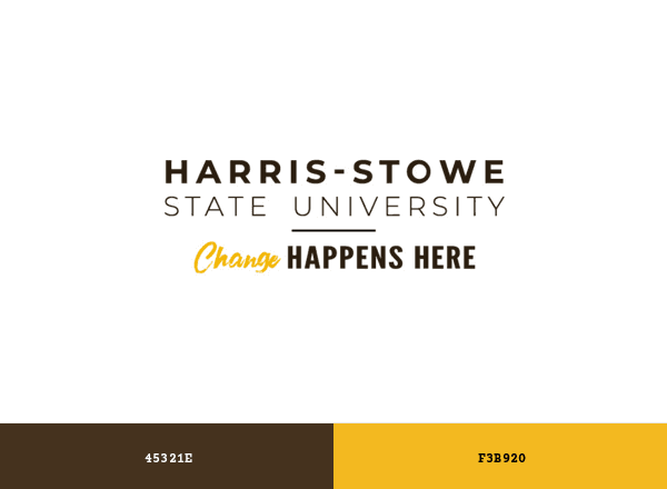 Harris-Stowe State University brand color palette