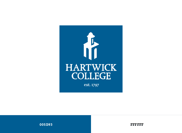 Hartwick College brand color palette