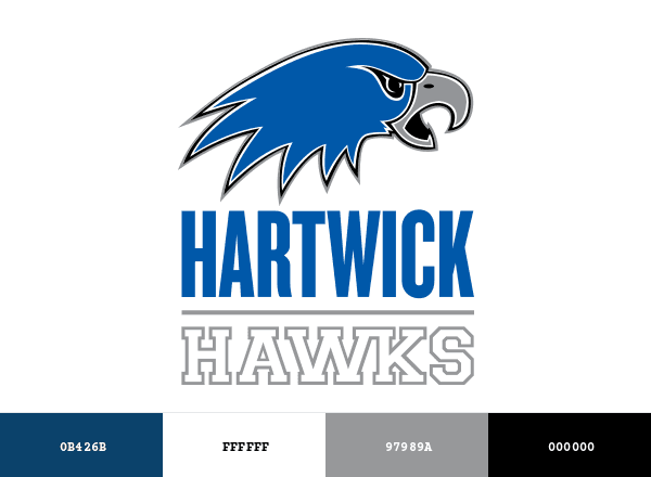 Hartwick Hawks brand color palette
