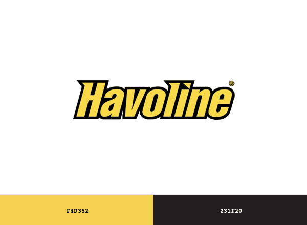 Havoline brand color palette