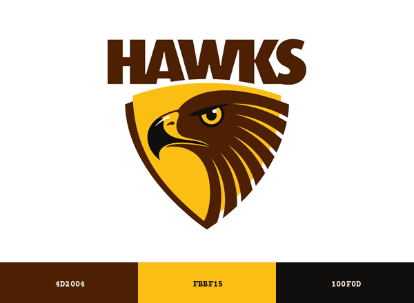 Hawthorn Football Club brand color palette
