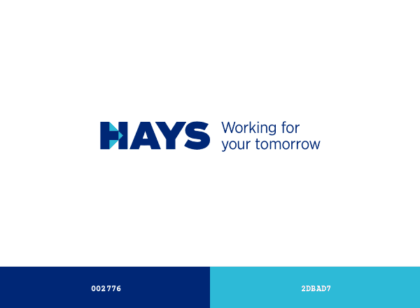 Hays plc brand color palette