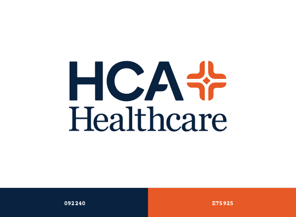 HCA Healthcare brand color palette