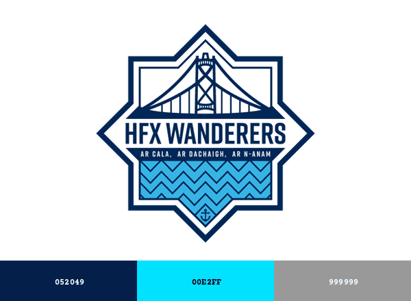 HFX Wanderers FC brand color palette