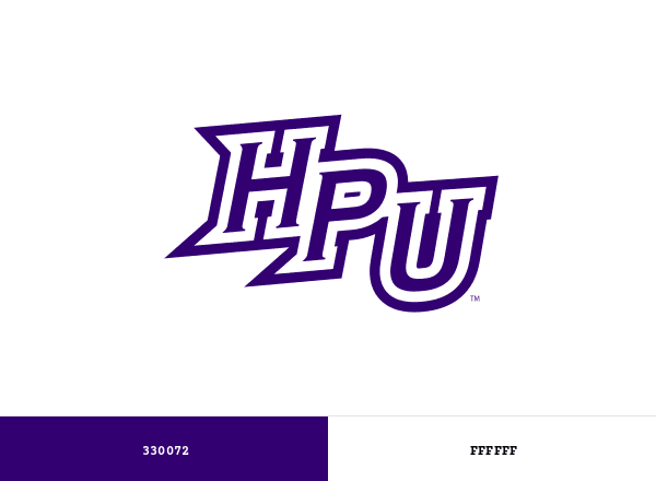 High Point Panthers brand color palette