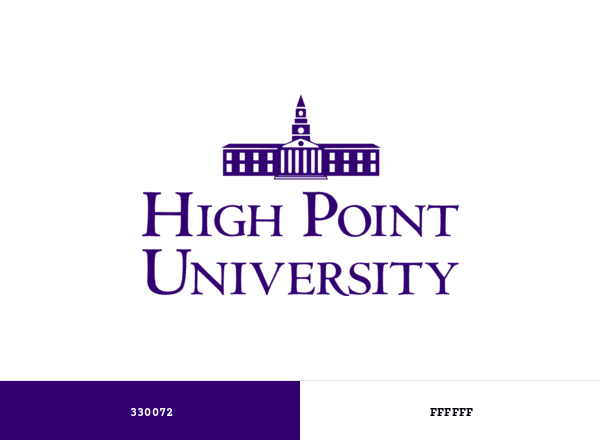 High Point University brand color palette