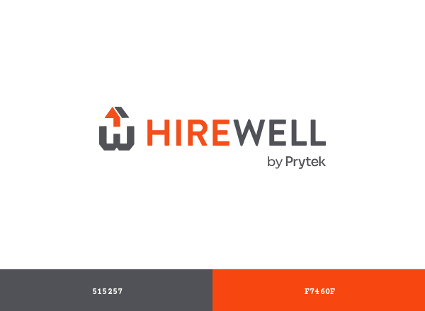 Hirewell brand color palette