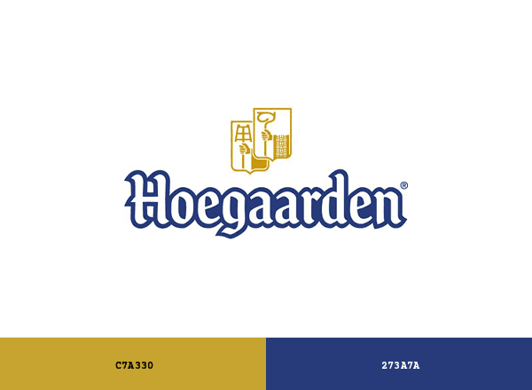 Hoegaarden Brewery brand color palette
