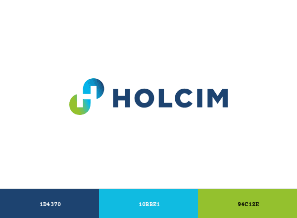 Holcim brand color palette