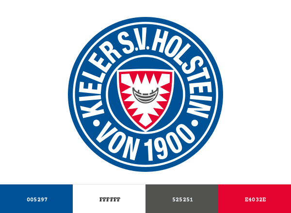 Holstein Kiel brand color palette
