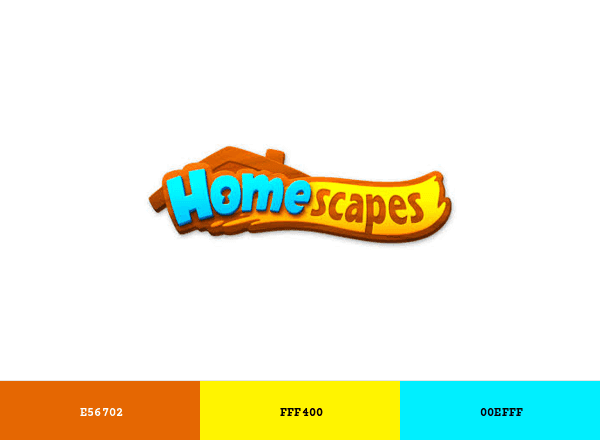 Homescapes brand color palette