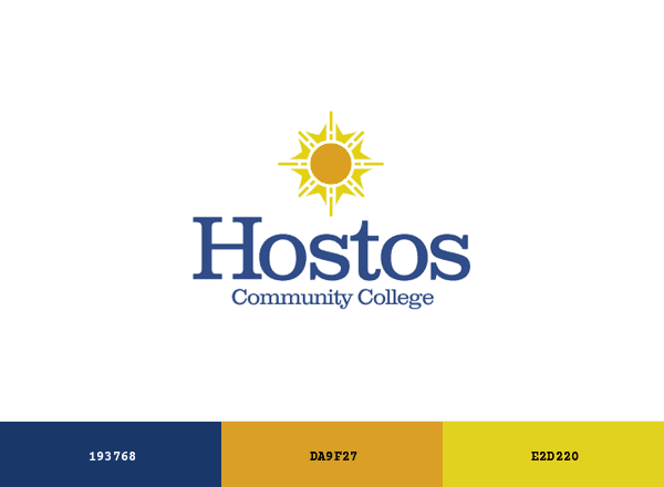 Hostos Community College brand color palette