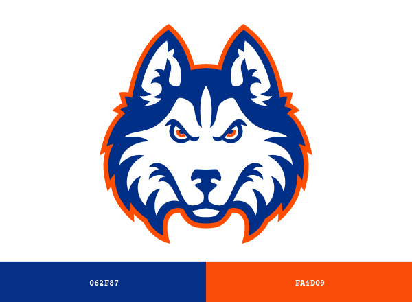 Houston Baptist Huskies brand color palette
