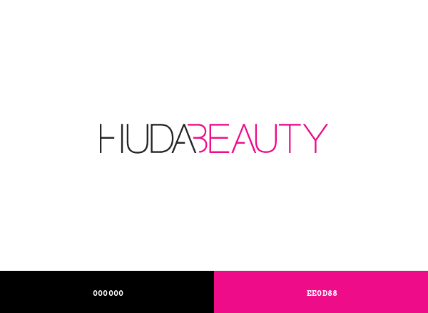 Huda Beauty brand color palette