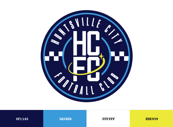 Huntsville City FC brand color palette