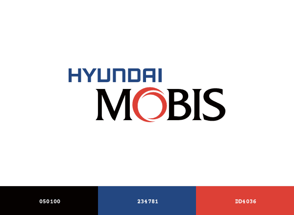 Hyundai Mobis brand color palette