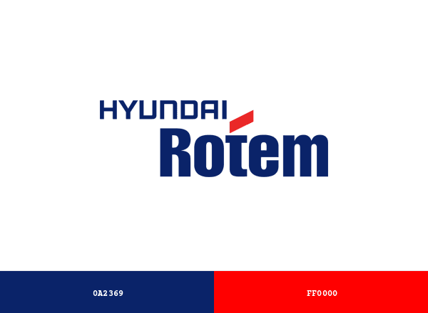 Hyundai Rotem brand color palette