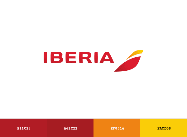 Iberia brand color palette