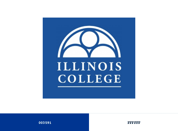 Illinois College brand color palette