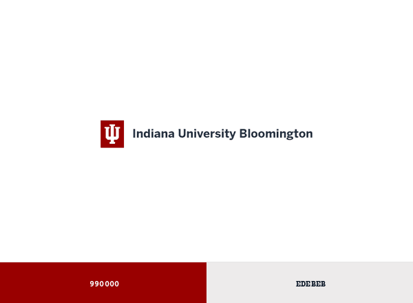 Indiana University Bloomington brand color palette