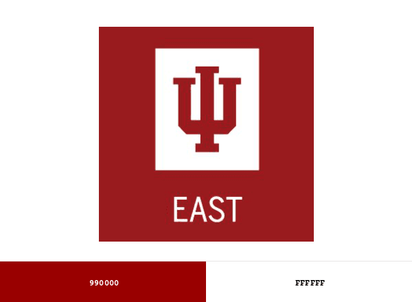 Indiana University East brand color palette