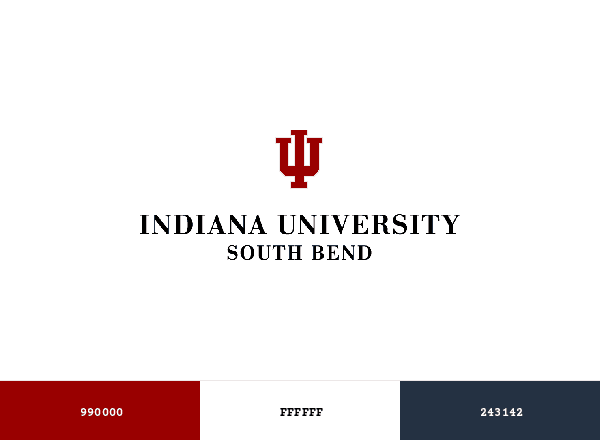 Indiana University South Bend brand color palette