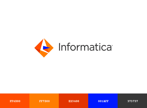 Informatica brand color palette