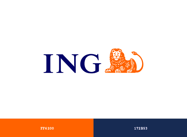 ING Group brand color palette
