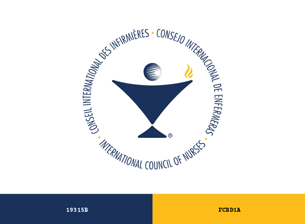 International Council of Nurses (ICN) brand color palette