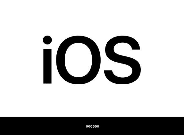 iOS brand color palette