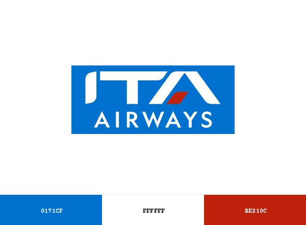 ITA Airways brand color palette