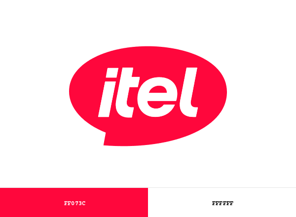 Itel Mobile brand color palette