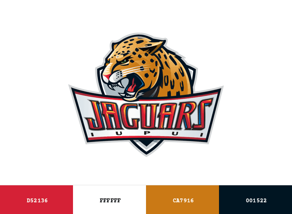IUPUI Jaguars brand color palette