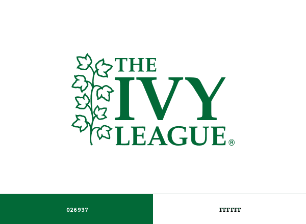Ivy League brand color palette