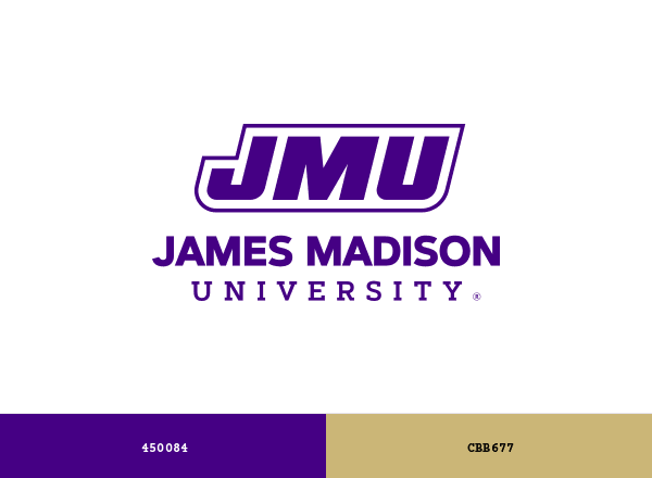 James Madison University brand color palette