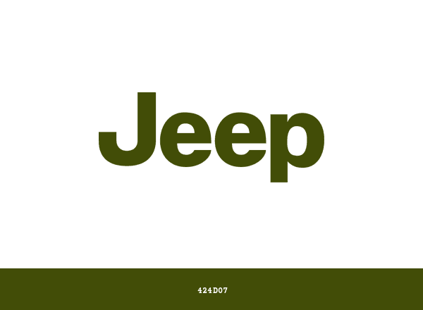 Jeep brand color palette