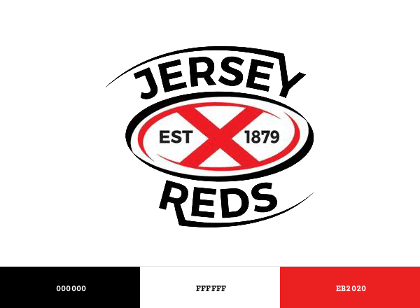 Jersey Reds brand color palette