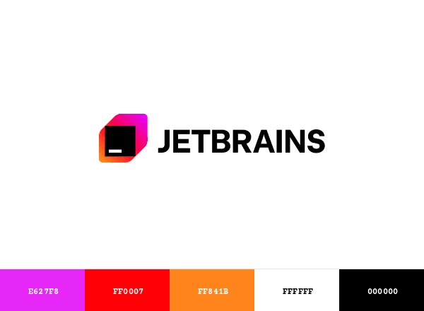 JetBrains brand color palette