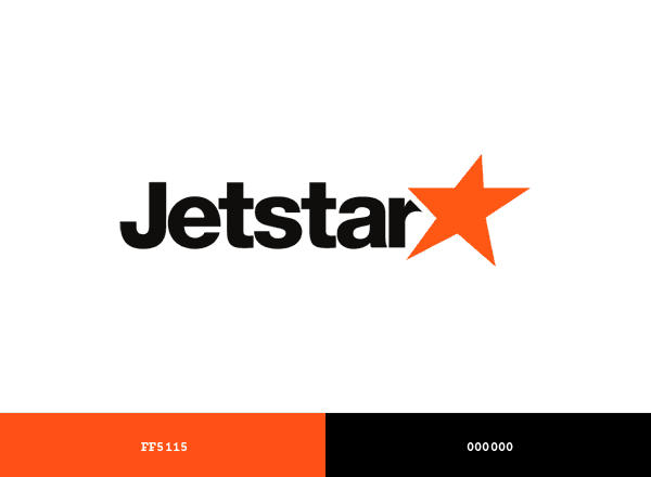 Jetstar Airways brand color palette