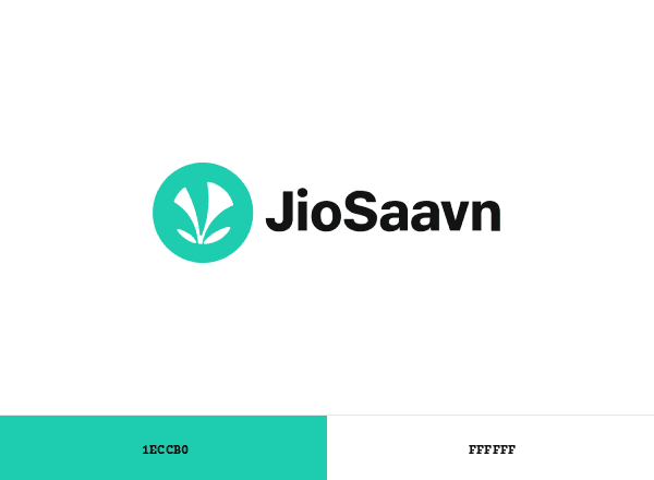 JioSaavn brand color palette