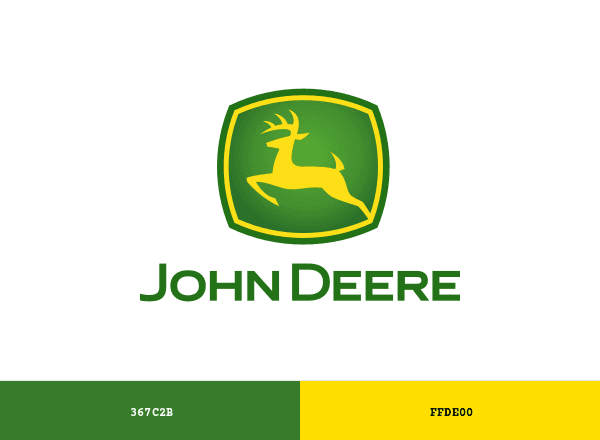 John Deere brand color palette