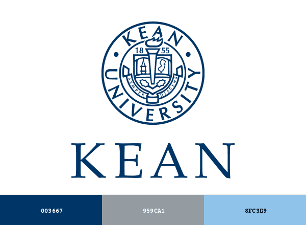 Kean University brand color palette