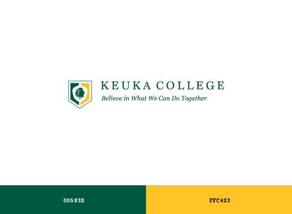 Keuka College brand color palette