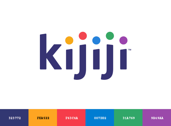 Kijiji brand color palette