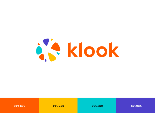 Klook brand color palette