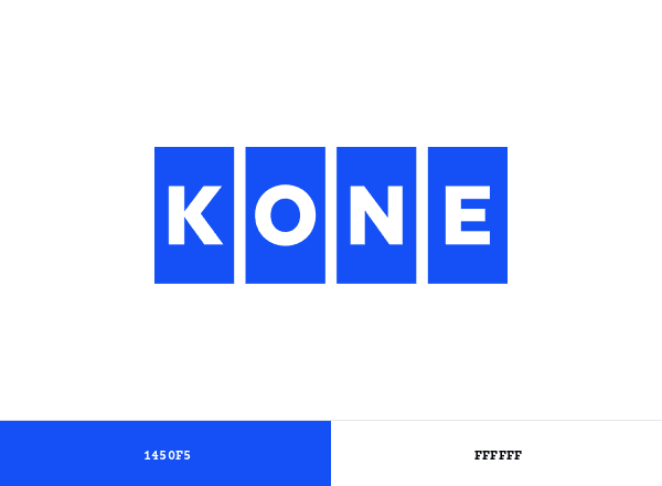 Kone brand color palette