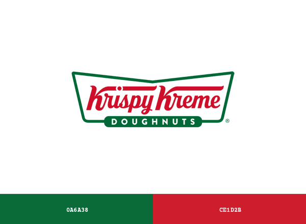 Krispy Kreme brand color palette