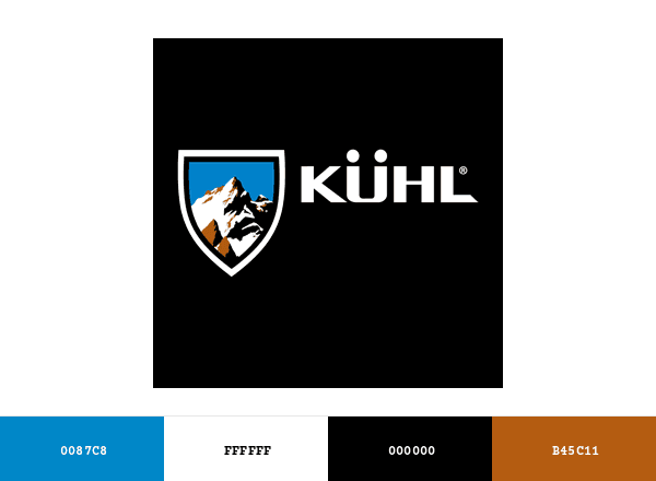 KÜHL brand color palette