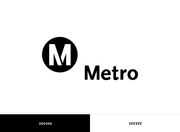 L.A. Metro brand color palette